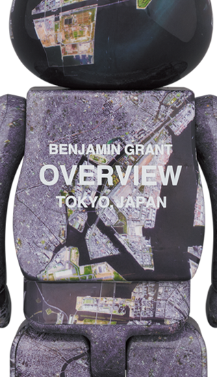 BE@RBRICK Benjamin Grant "Overview: Tokyo" (100%+400%)