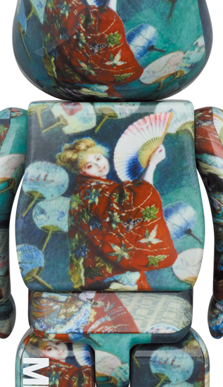 BE@RBRICK Claude Monet "La Japonaise" (100%+400%)