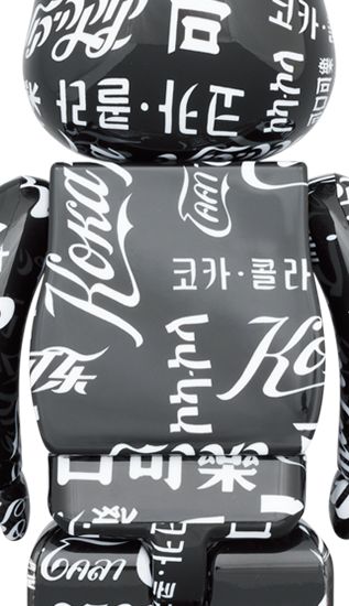 BE@RBRICK Coca-Cola × atmos Type-6 (100%+400%)