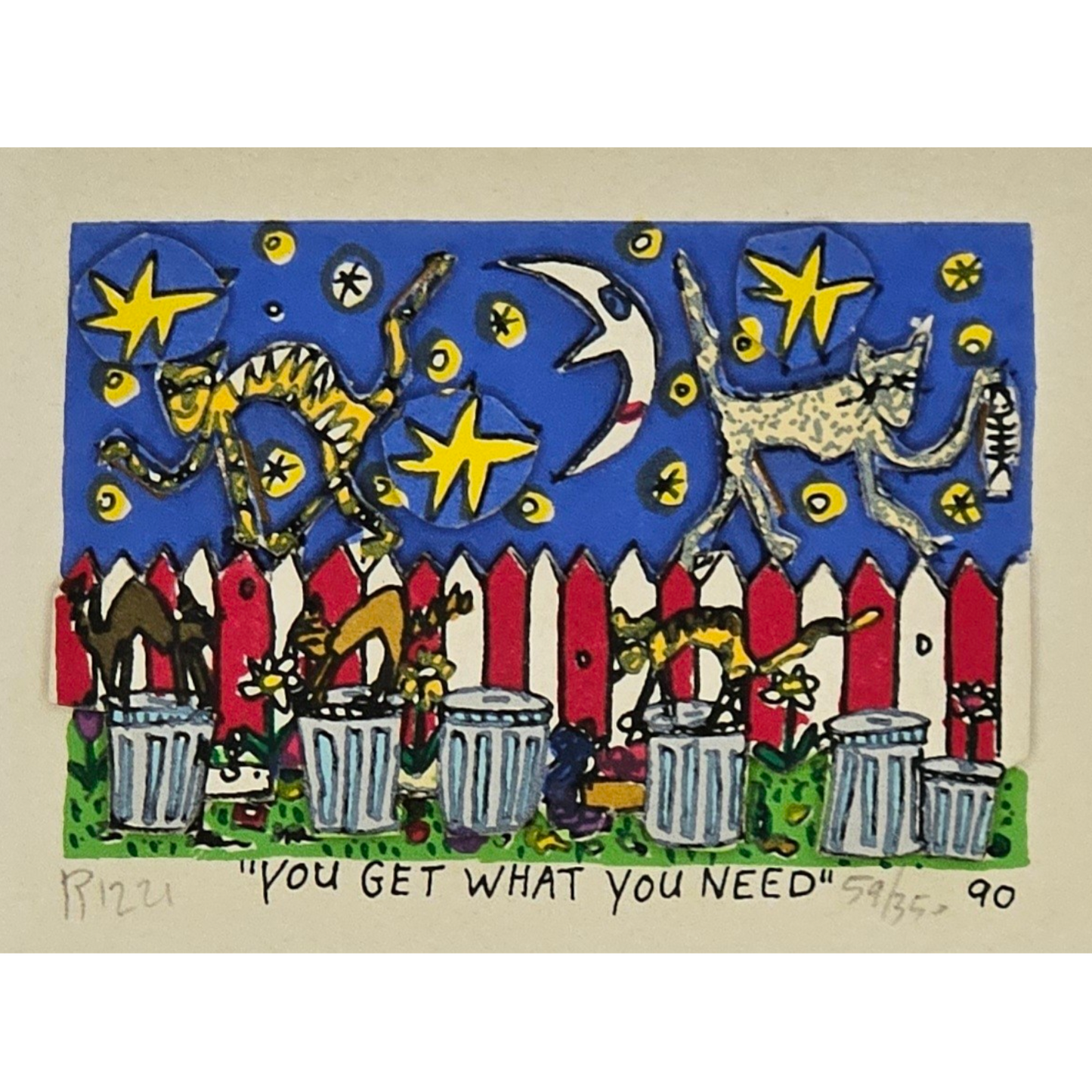 James Rizzi - Vous obtenez ce dont vous avez besoin (1990)