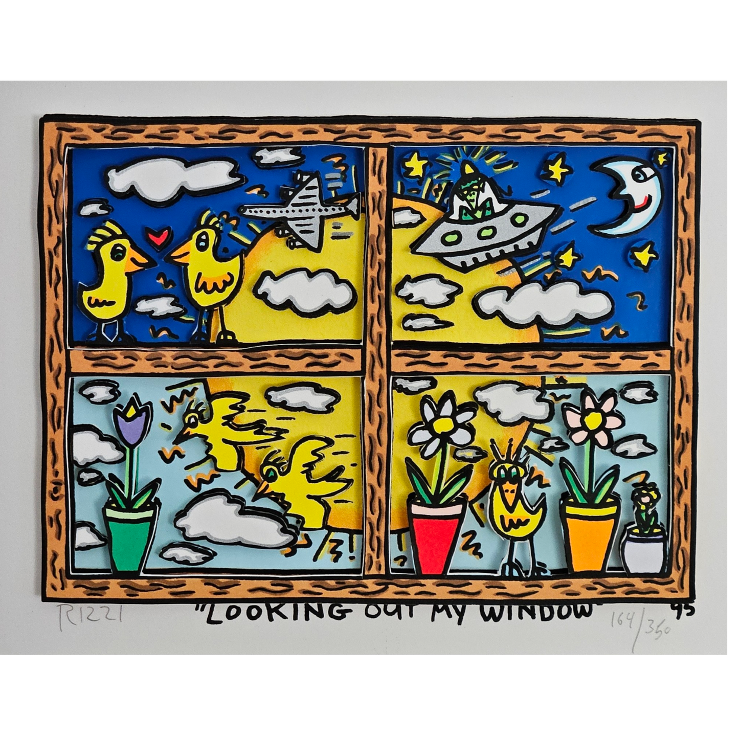 James Rizzi - Looking out My Window (1995)