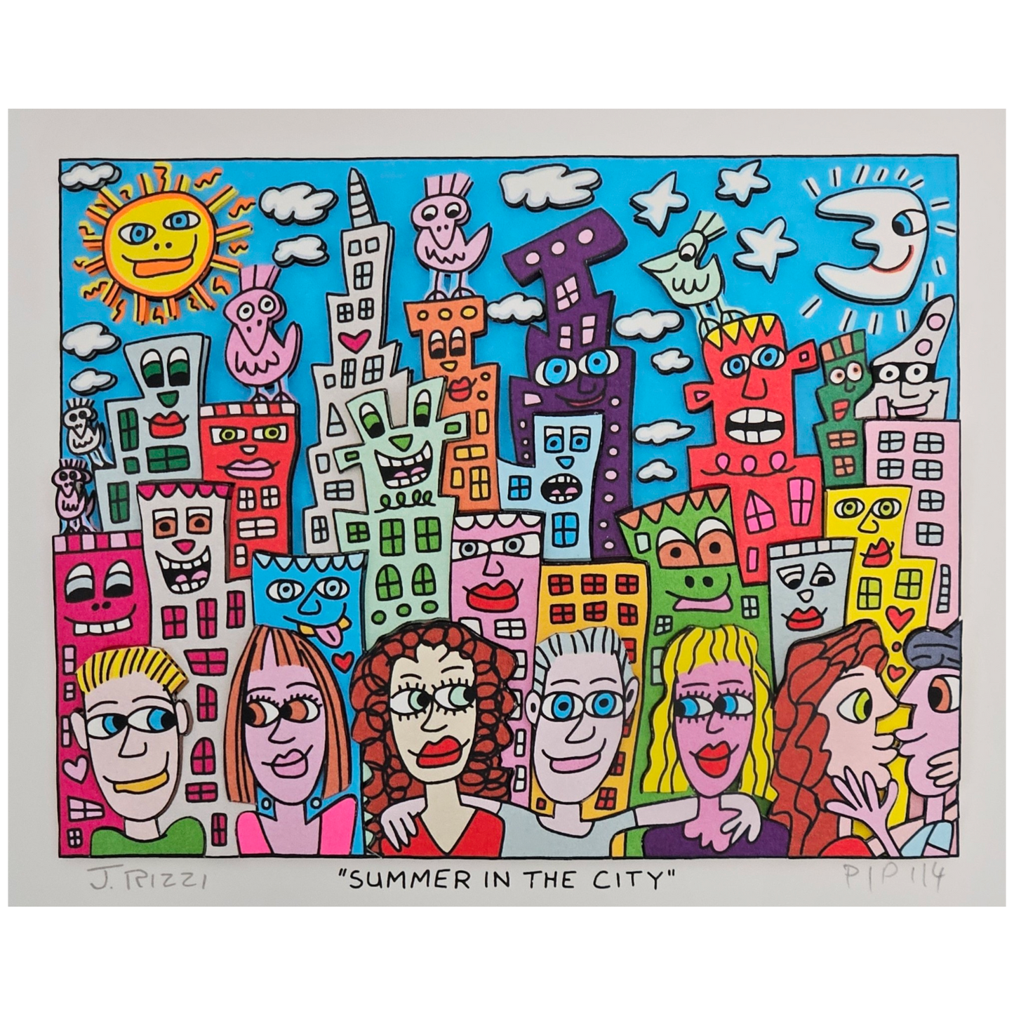 James Rizzi - Summer in the City (2014)