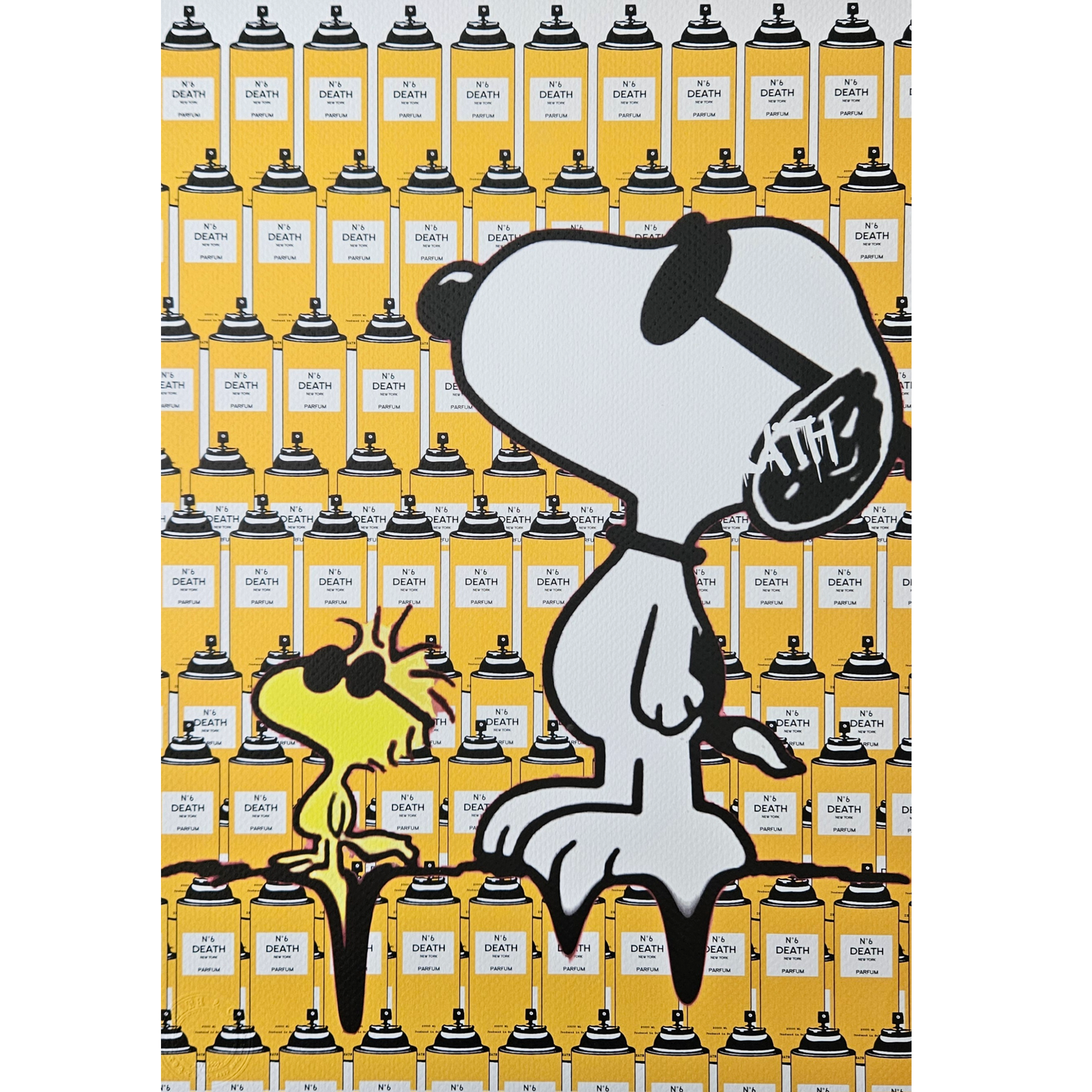 DEATH NYC - Snoopy - Woodstock - Bombes aérosols (2023)