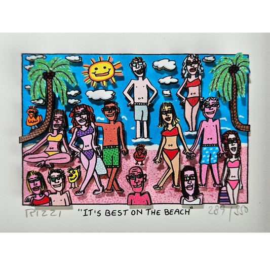 James Rizzi - It's Best on the Beach (2016)