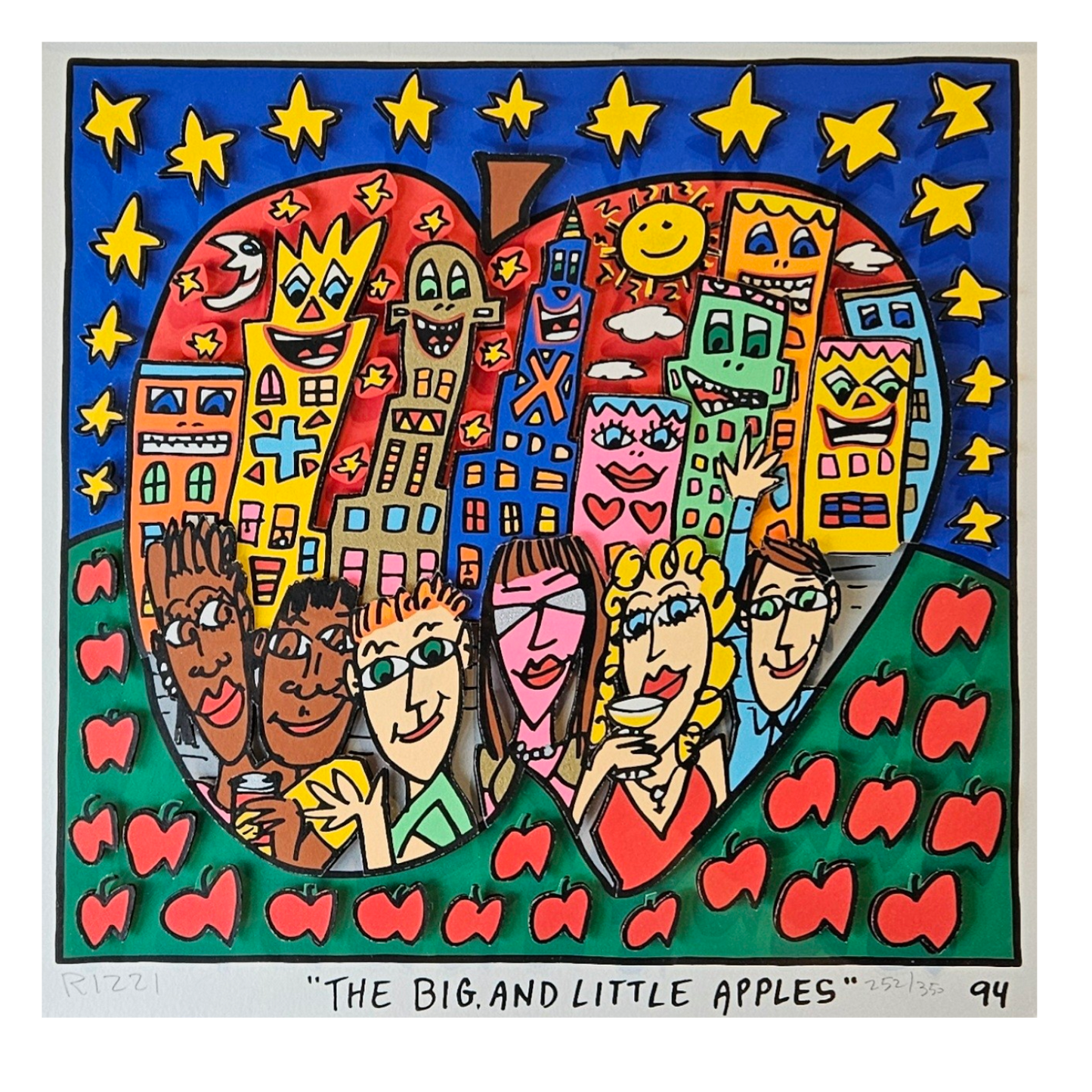 James Rizzi - The Big and Little Apples (1994)