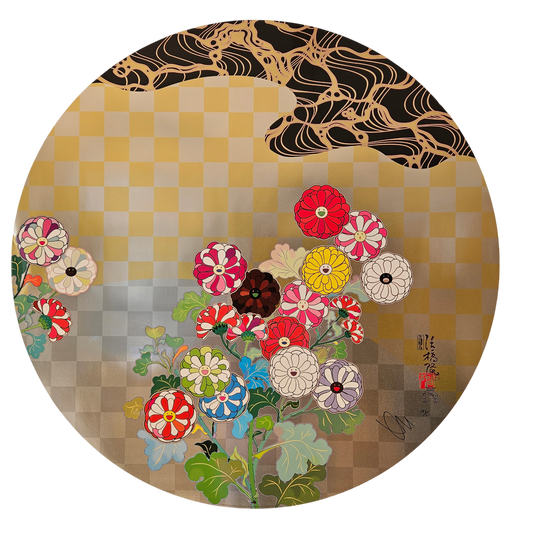 Takashi Murakami - Korin Flowers and Water (2023)