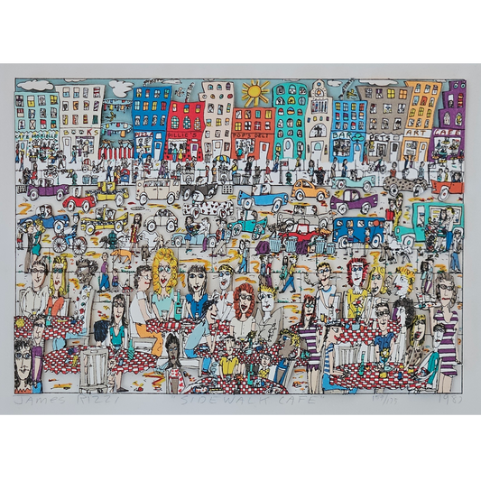 James Rizzi - Side Walk Cafe (1987)