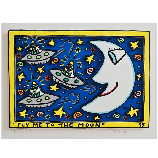 James Rizzi - Fly Me to the Moon (1995)