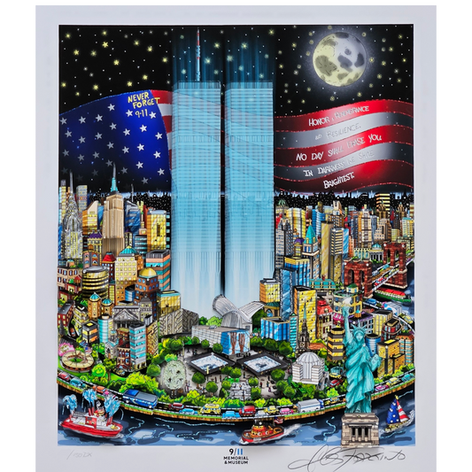 Charles Fazzino - 9/11: A Time for Remembrance (2021)