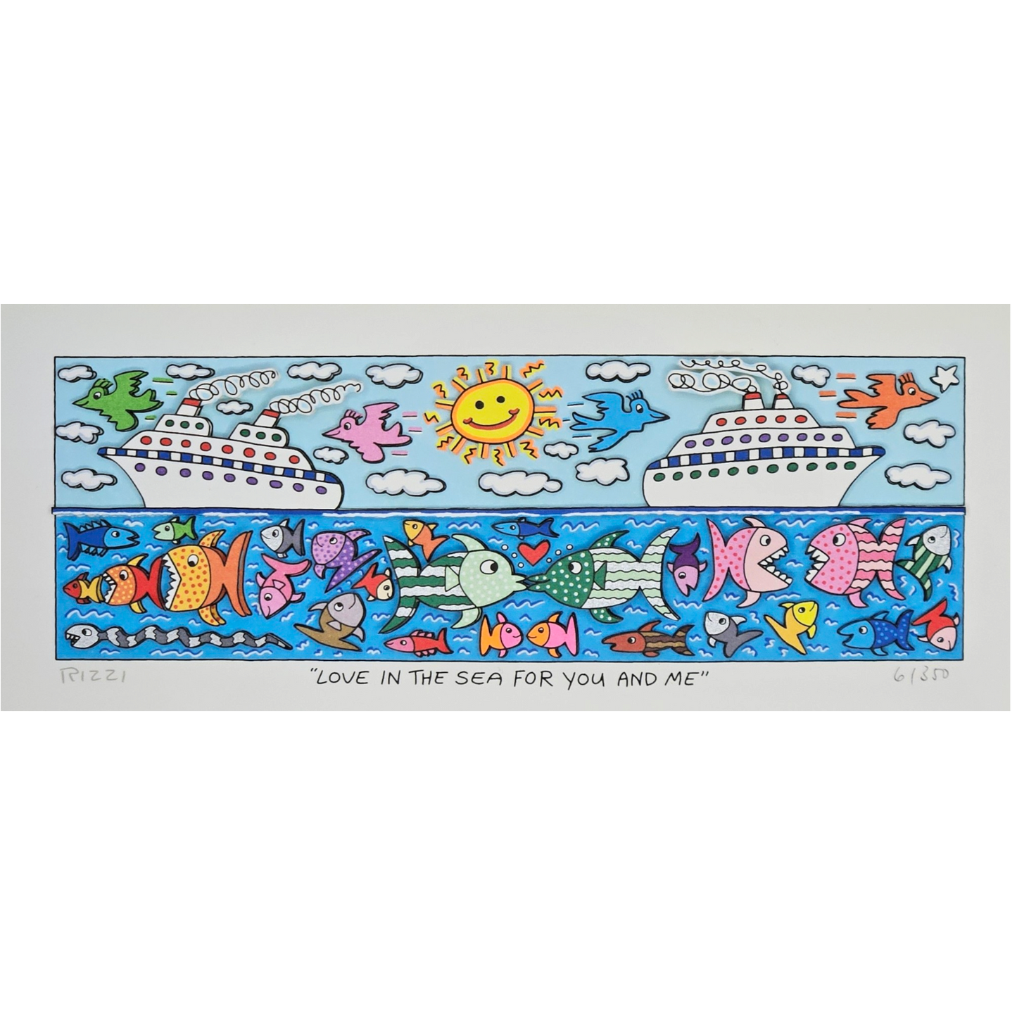 James Rizzi - Love in the Sea for You and Me (2019)