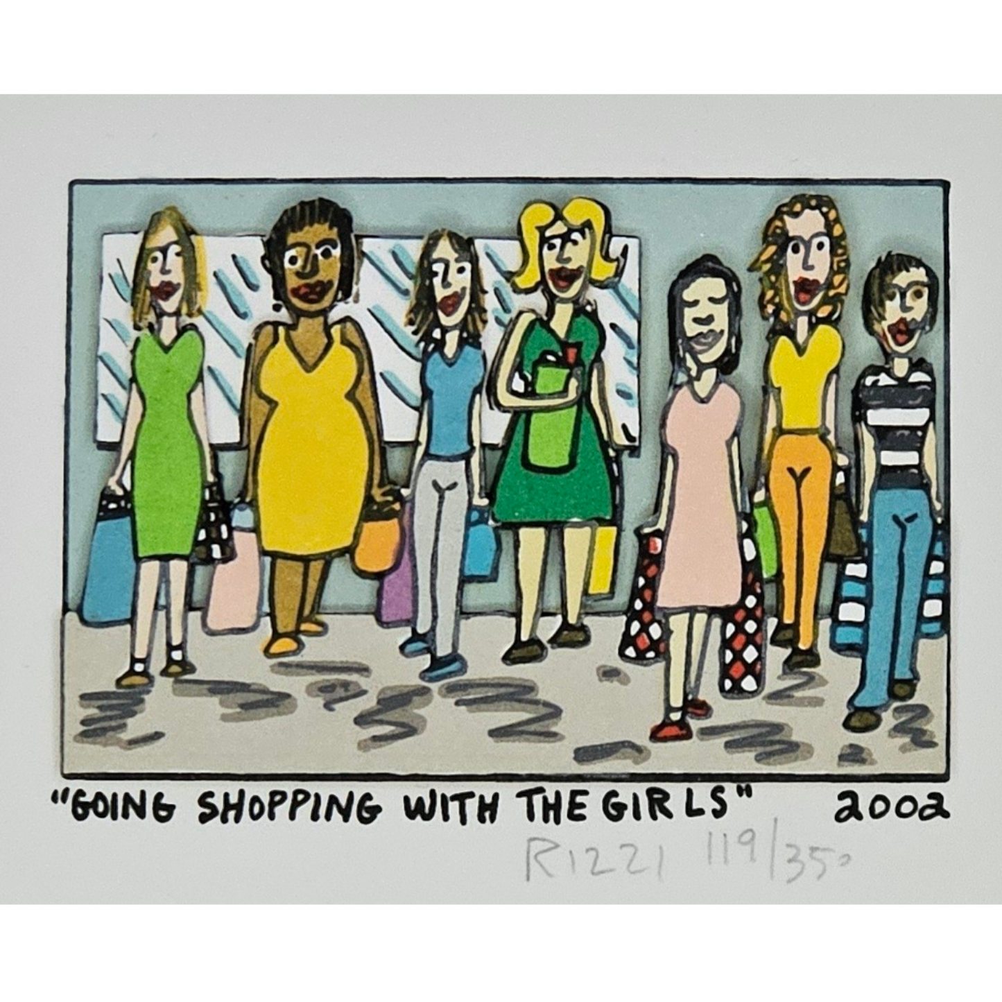 James Rizzi - Going Shopping with the Girls (2002)