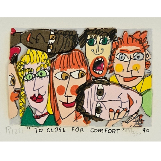 James Rizzi - Too Close for Comfort (1990)