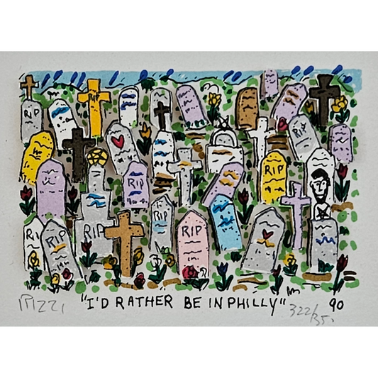 James Rizzi - Je préférerais être à Philadelphie (1990)