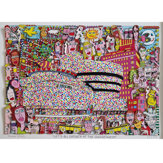 James Rizzi - Let's All Gather at the Guggenheim (2014)