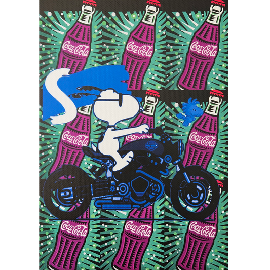 DEATH NYC - Snoopy - Burton Morris Coca-Cola (2023)