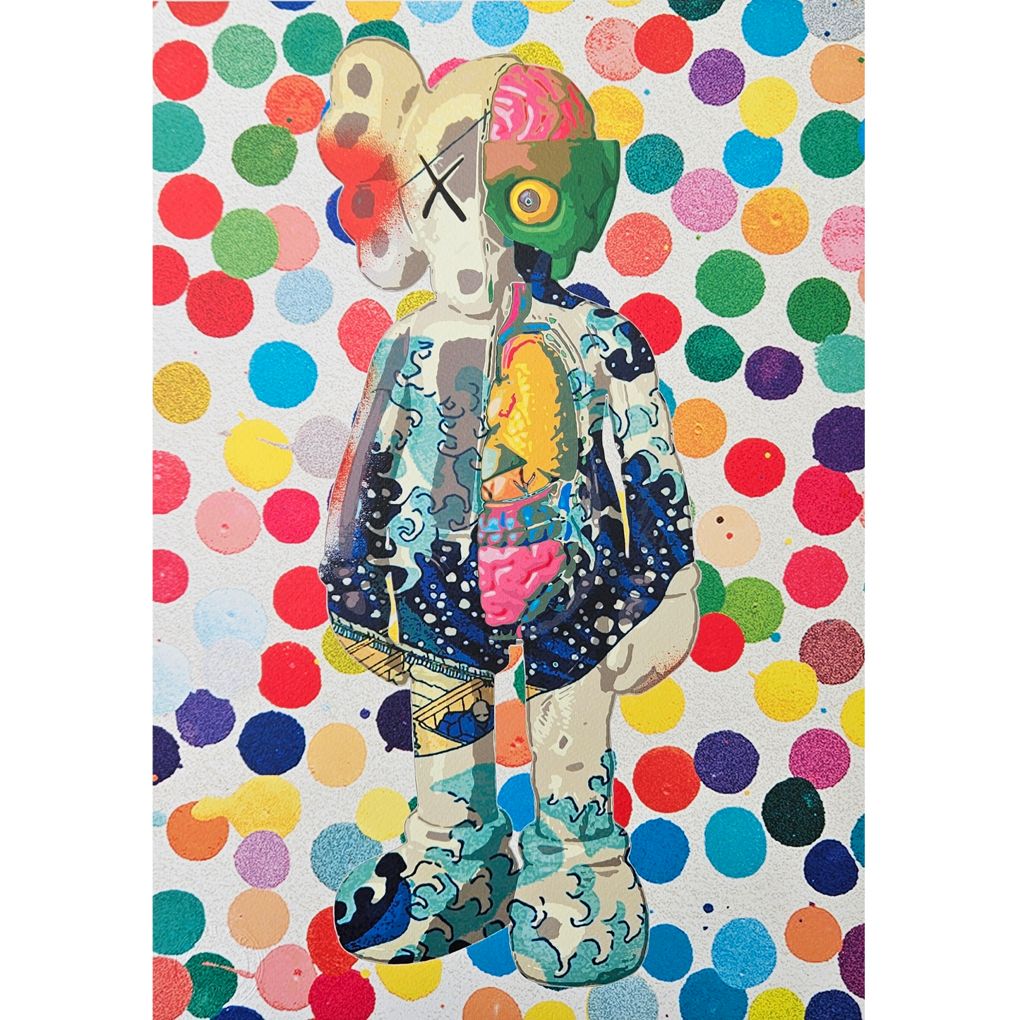 DEATH NYC - KAWS Dissected Companion - Damien Hirst (2022)