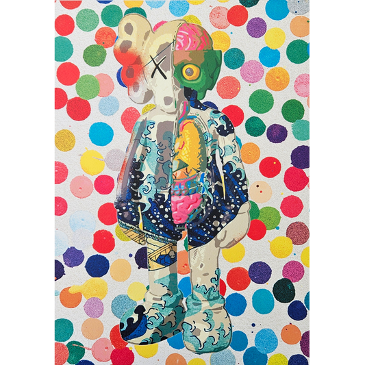 DEATH NYC - KAWS Dissected Companion - Damien Hirst (2022)