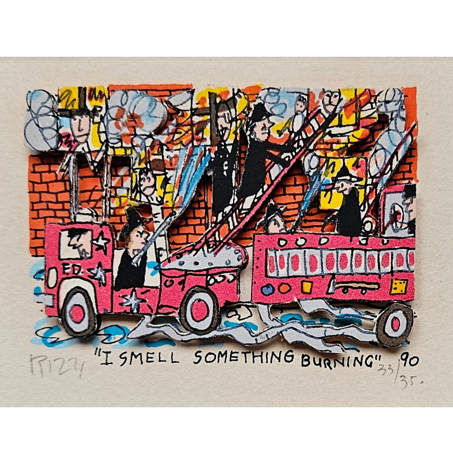 James Rizzi - I Smell Something Burning (1990)