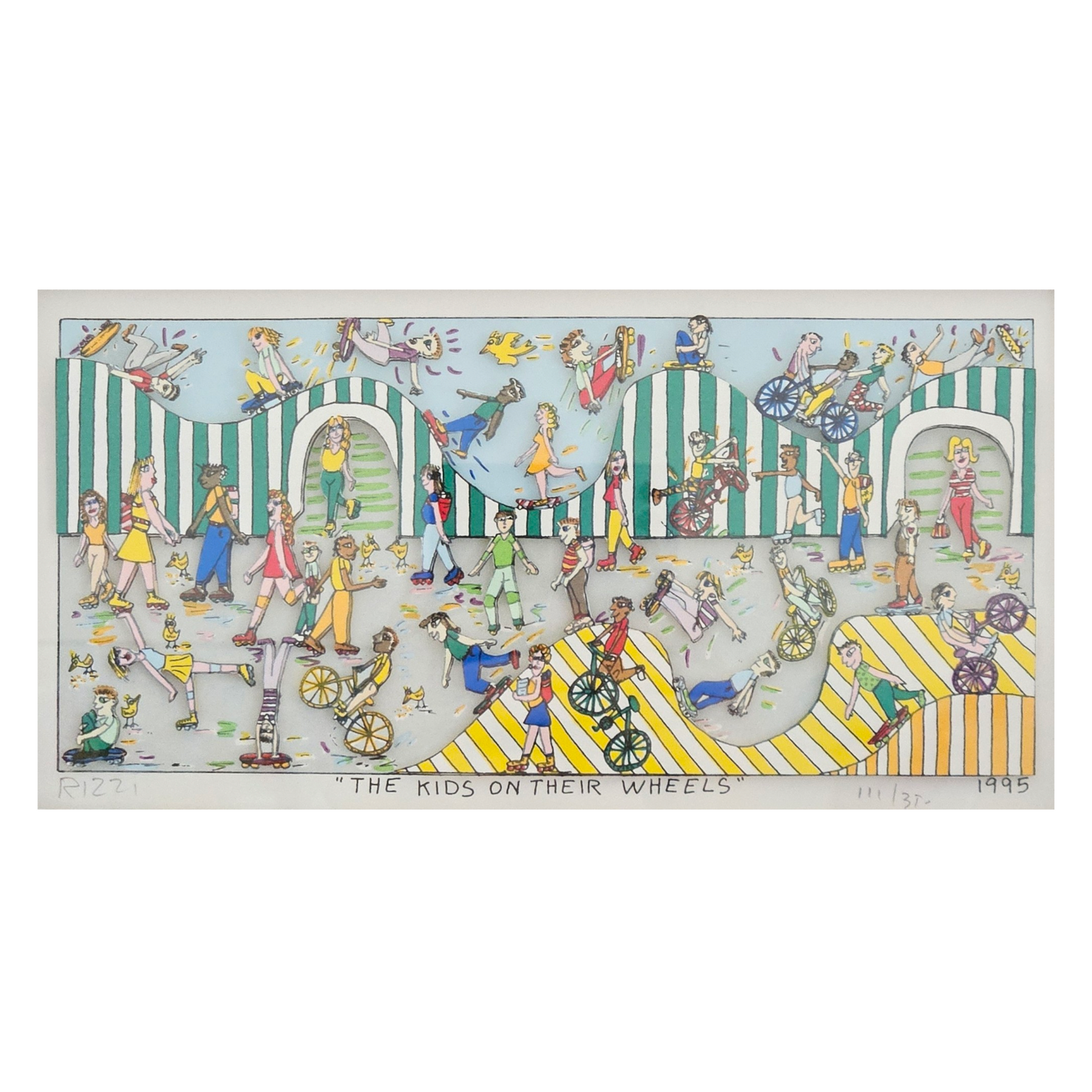 James Rizzi - The Kids on Their Wheels (1995)