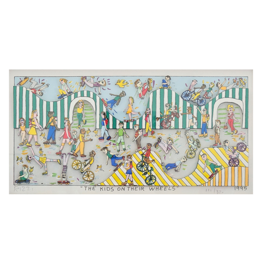 James Rizzi - The Kids on Their Wheels (1995)