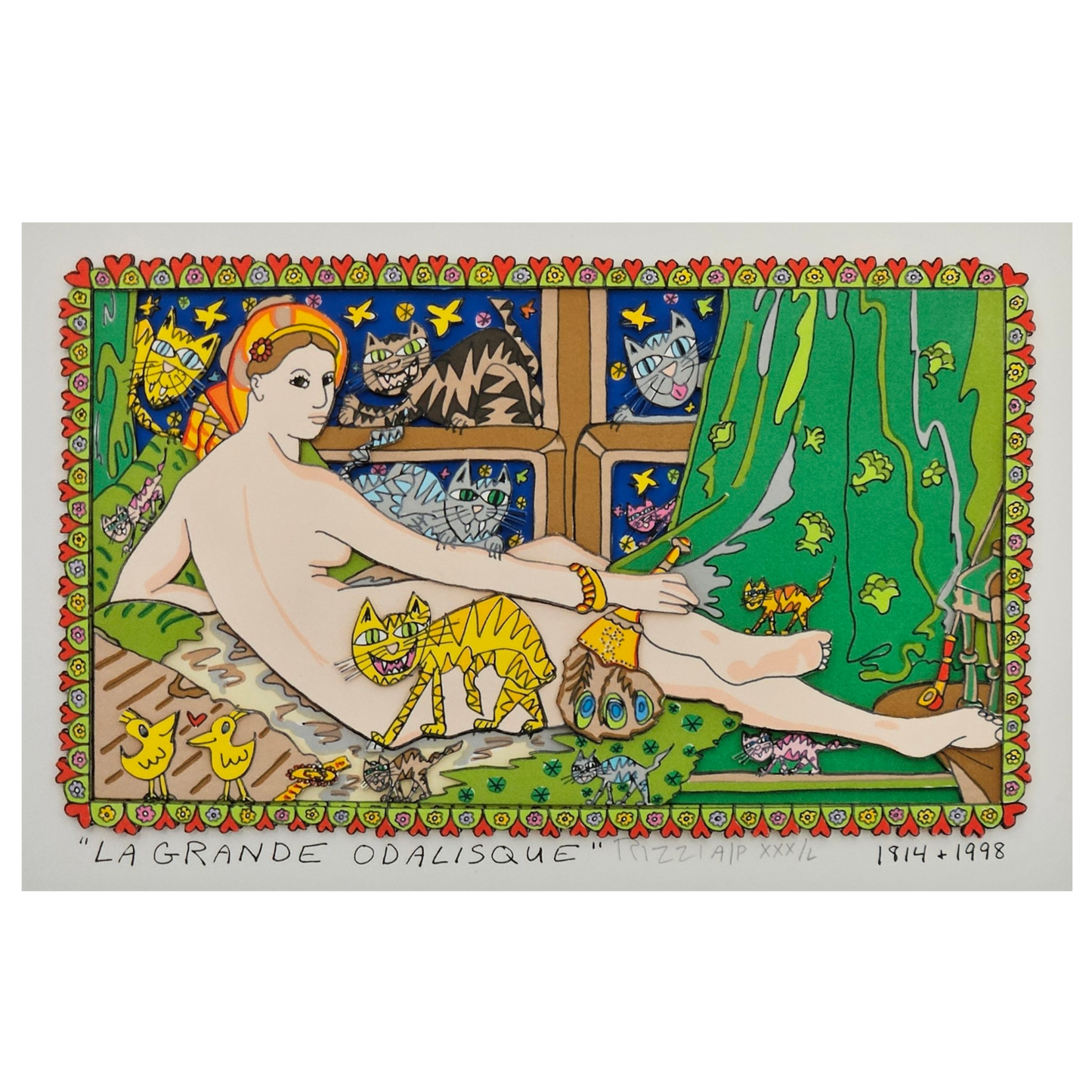 James Rizzi - The Great Odalisque (1998)