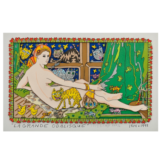 James Rizzi - The Great Odalisque (1998)