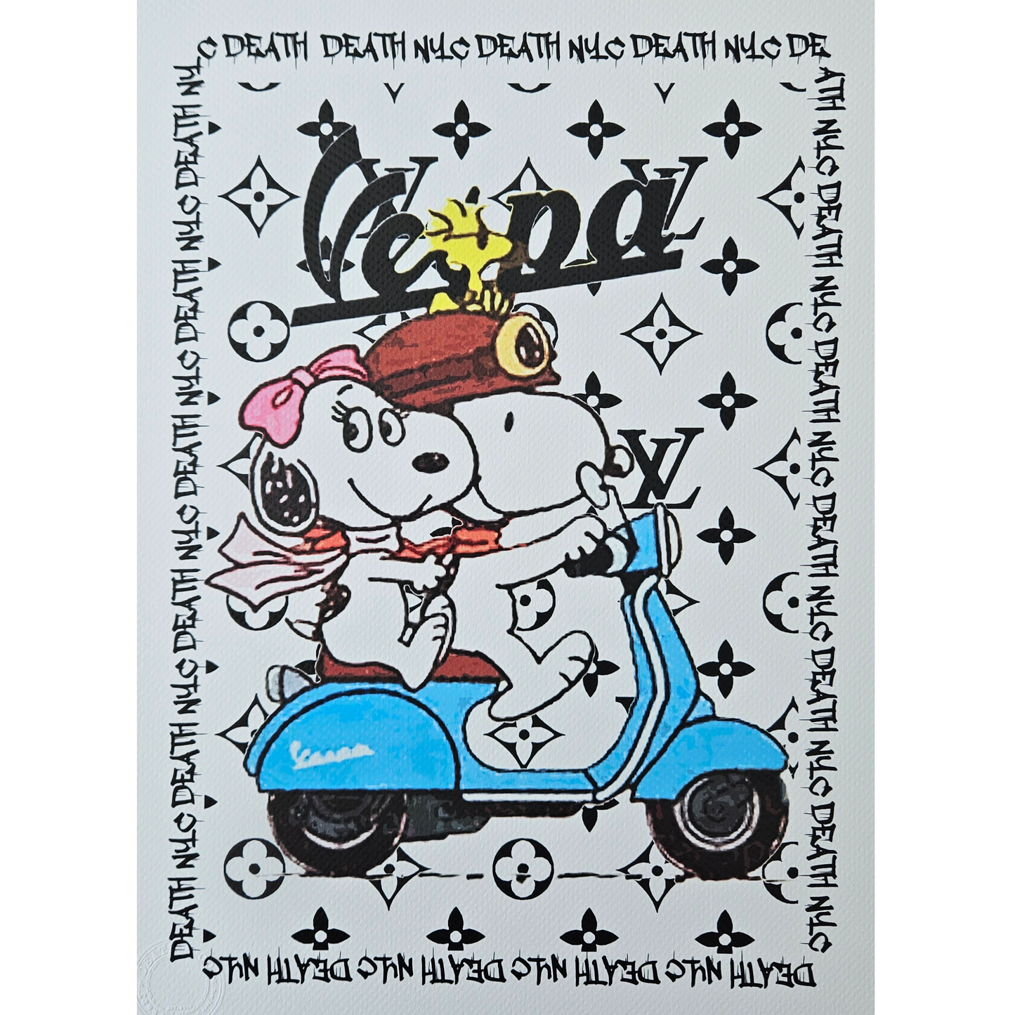 DEATH NYC - Snoopy - Vespa - Louis Vuitton (2023)