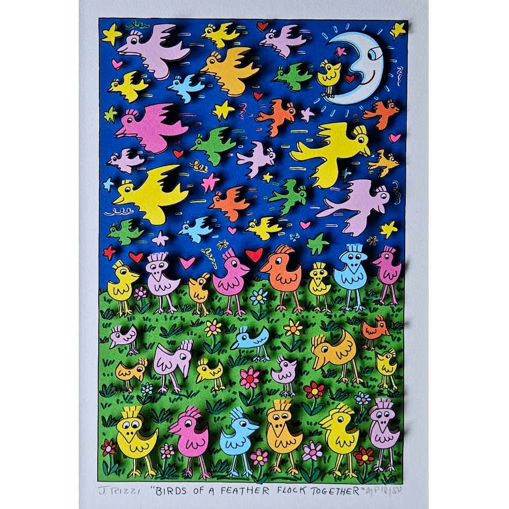 James Rizzi - Birds of a Feather Flock Together (2013)
