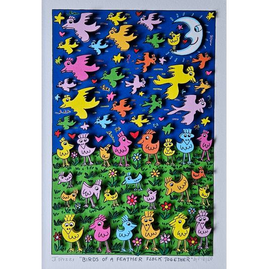 James Rizzi - Birds of a Feather Flock Together (2013)