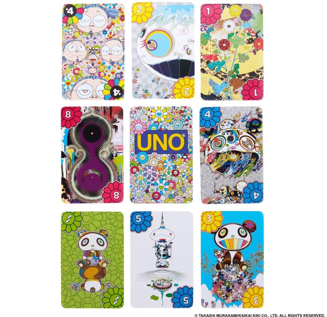 Jeu de cartes UNO Artiste Série No. 5"TAKASHI MURAKAMI"