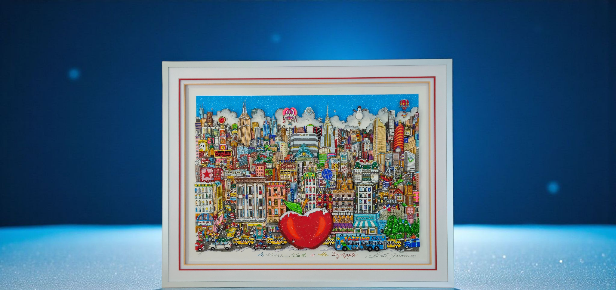 Hero-Bild des Künstlers Charles Fazzino