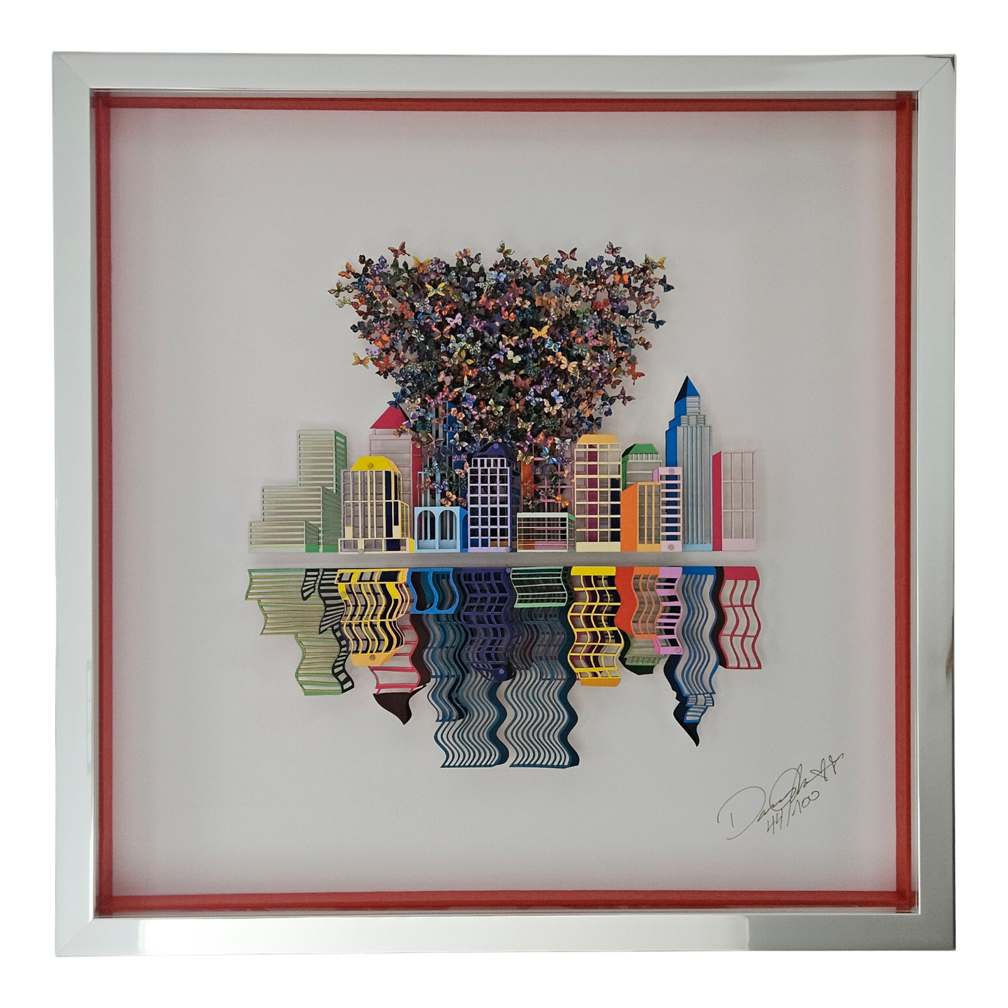 David Kracov "Reflections" (2015) - mit Rahmen