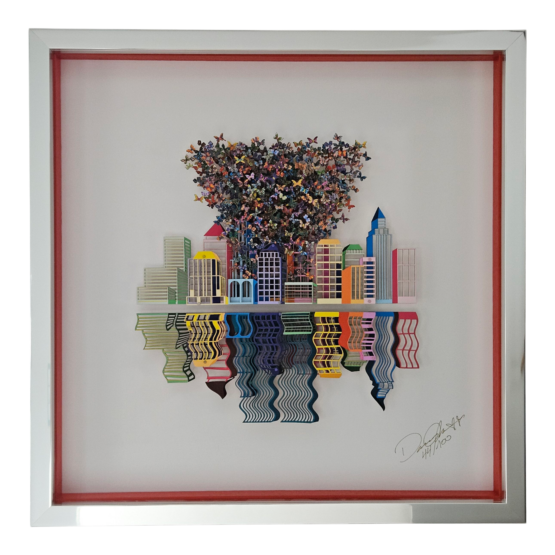 David Kracov "Reflections" (2015) - mit Rahmen