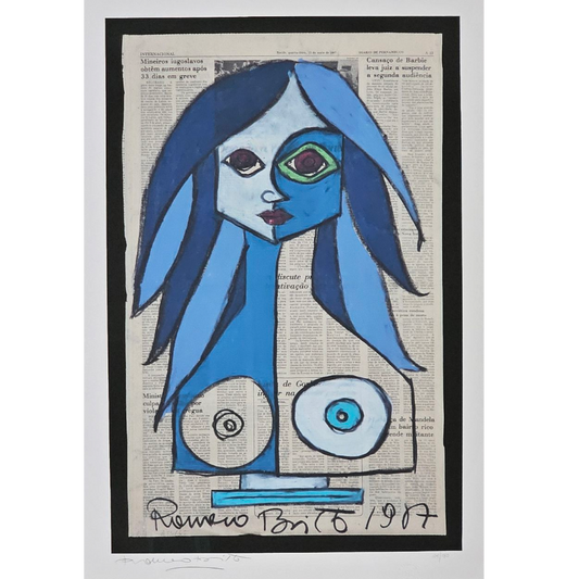 Romero Britto "Deep Blue" (2014) – Motiv